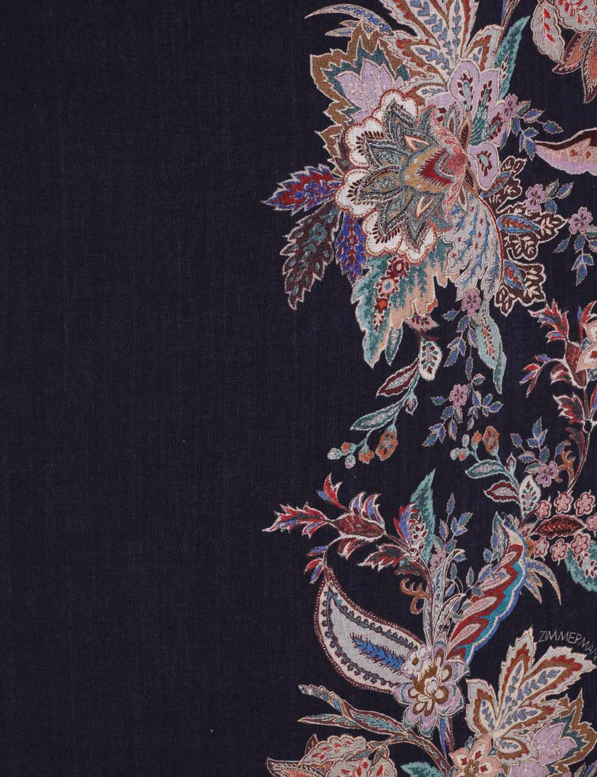 RHIANNON SCALLOP MIDI SKIRT