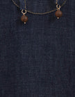 RHIANNON FRINGE DENIM MINI