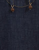 RHIANNON FRINGE DENIM MINI