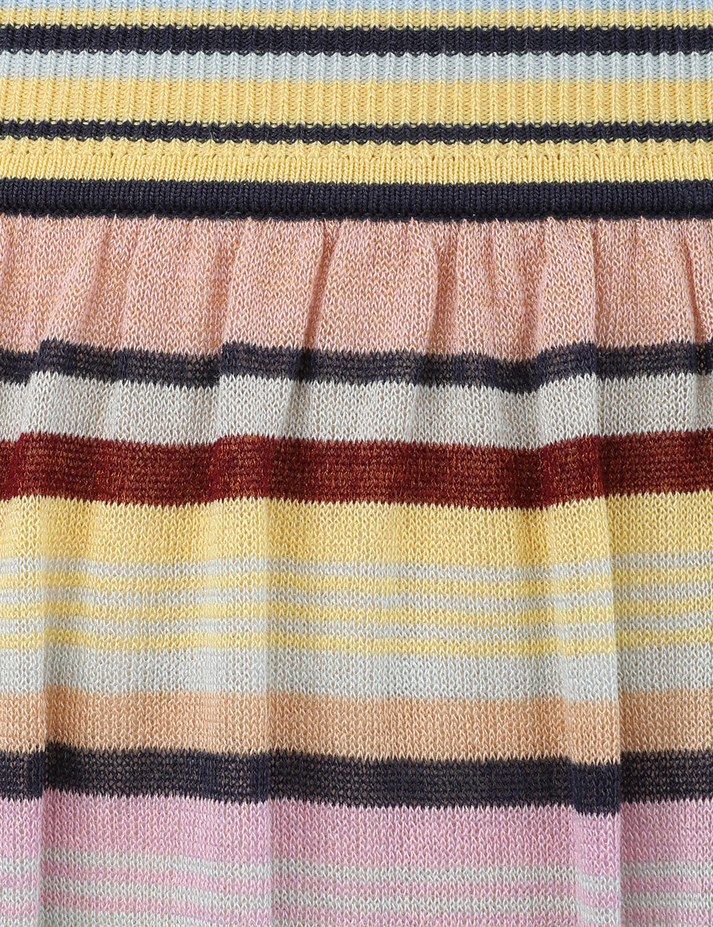 COCO STRIPE CIRCLE SKIRT