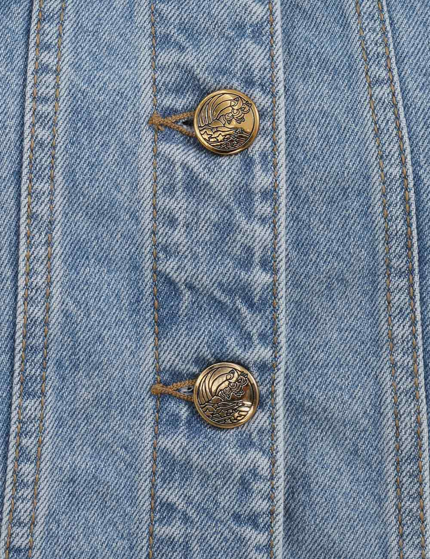 LUCKY FITTED DENIM JACKET