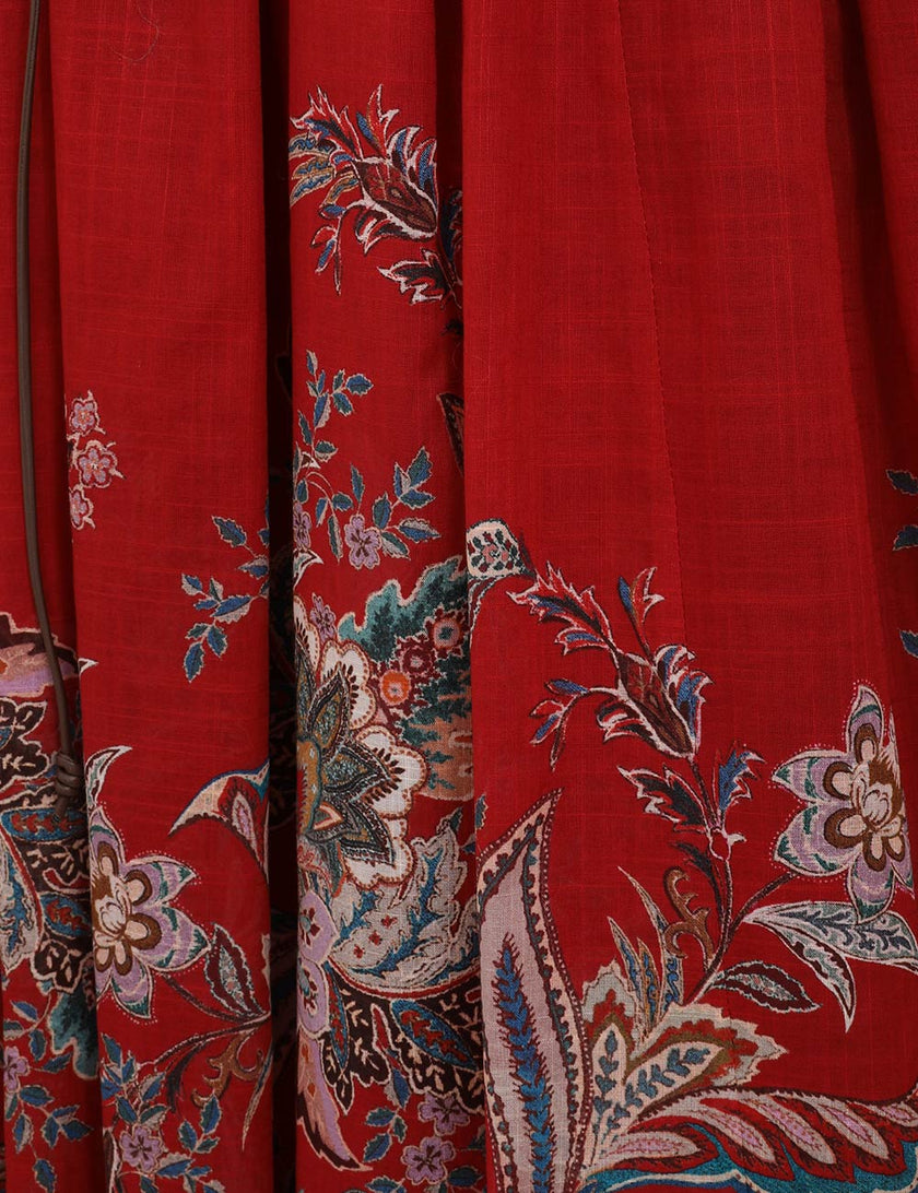 RHIANNON CORSET MIDI DRESS