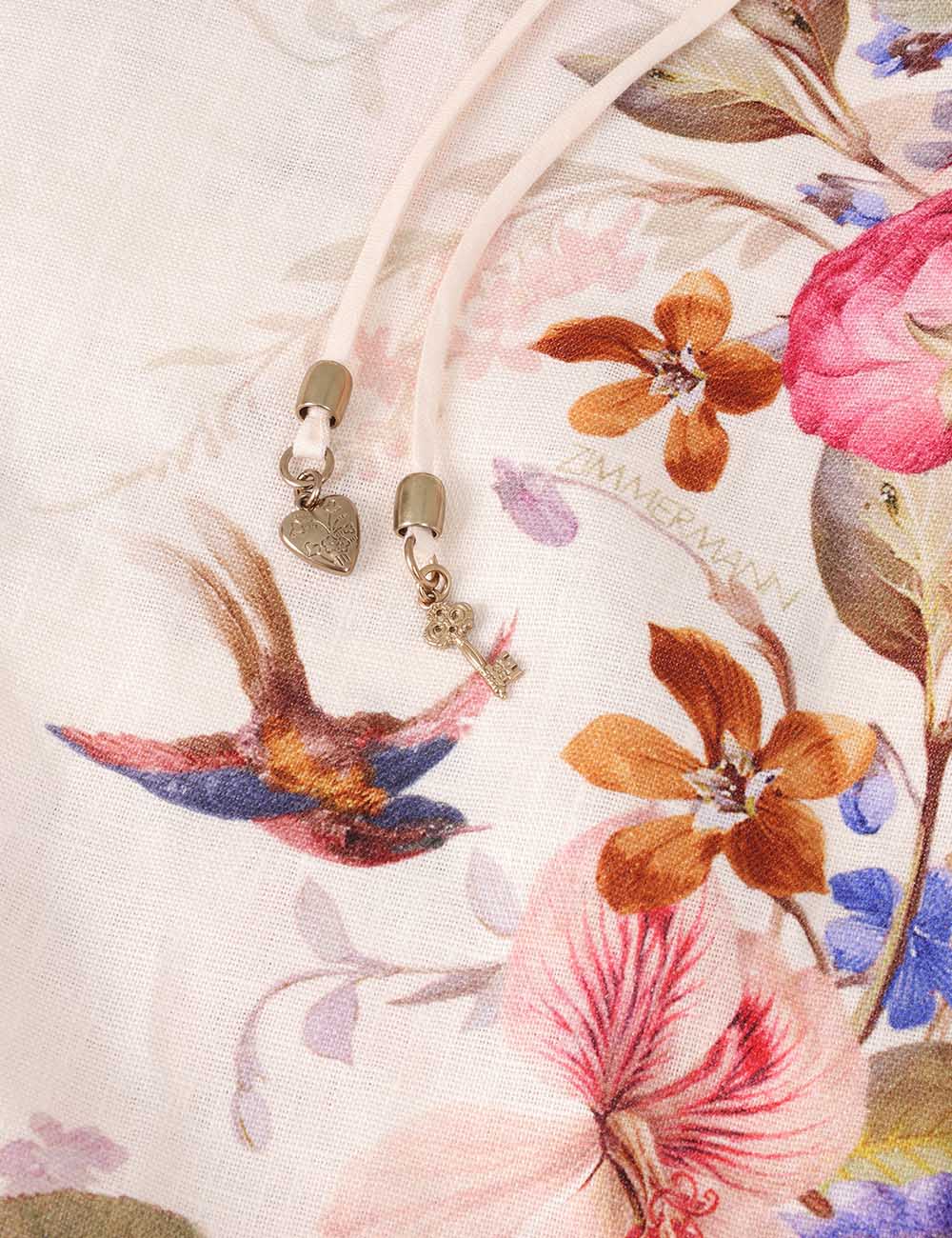 PATIENCE FRILL MIDI DRESS