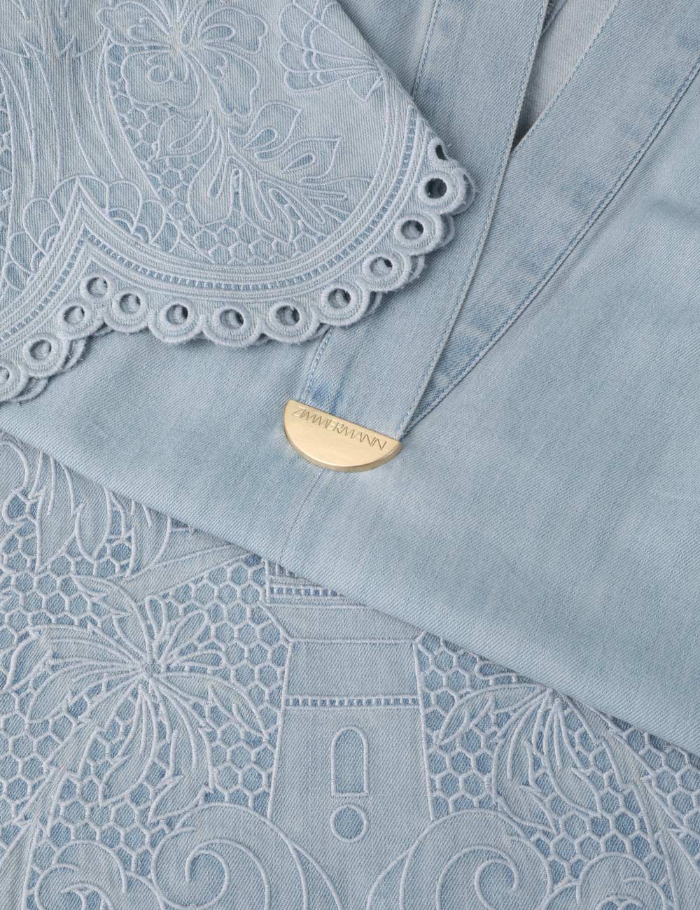 DAYLIGHT DENIM MIDI DRESS