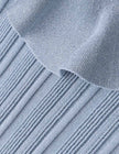 ASTER METALLIC FRILL TOP