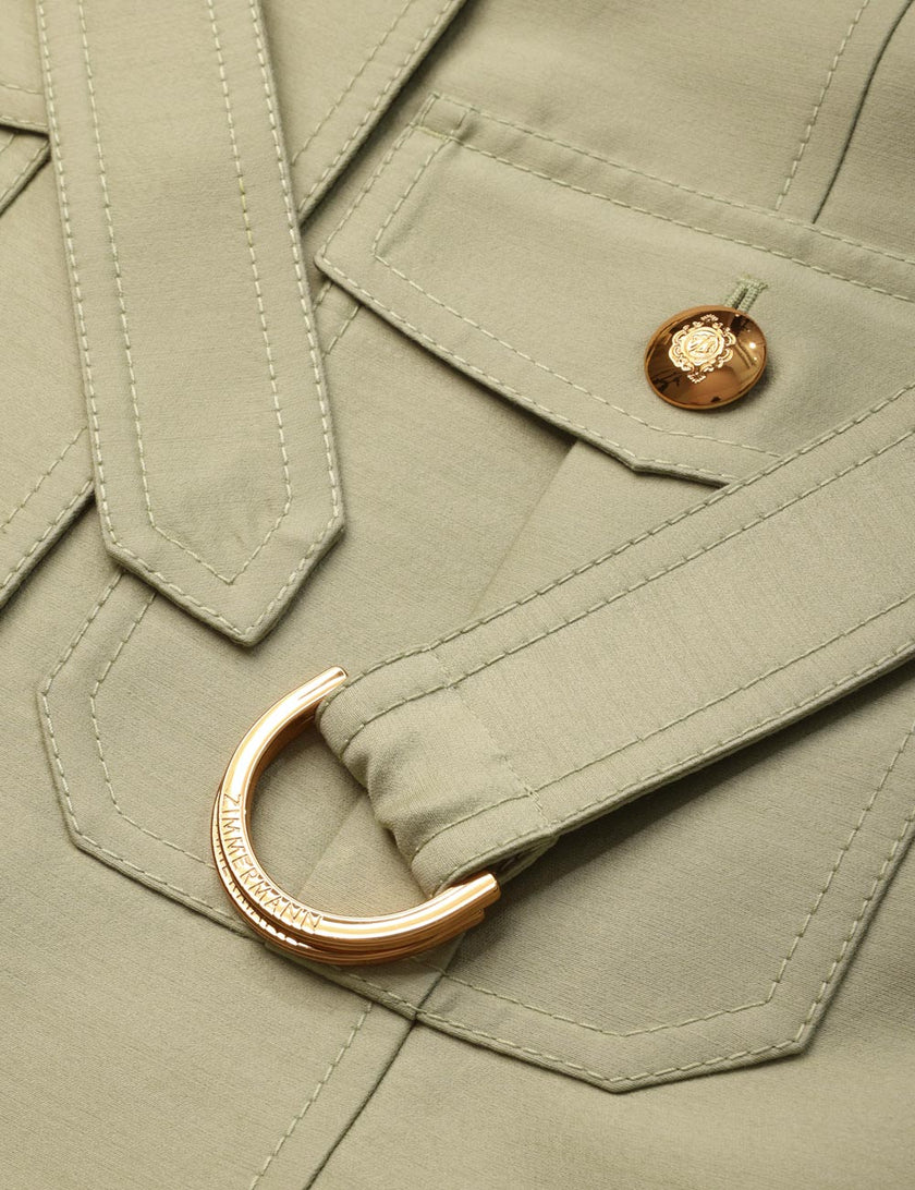 LUNA WOOL SILK UTILITY VEST