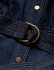 DENIM MIDI DRESS