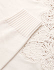 VALIANT MERINO LACE SWEATER