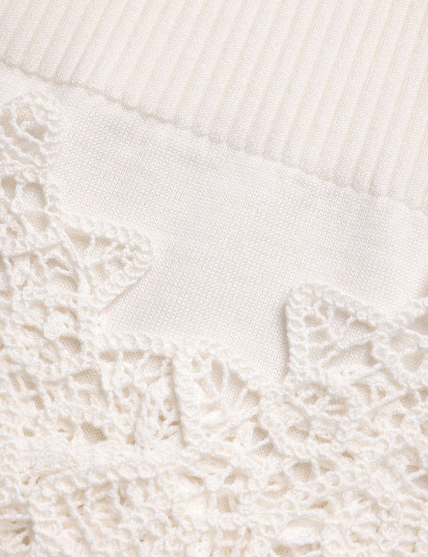 LUNA MERINO LACE TEE