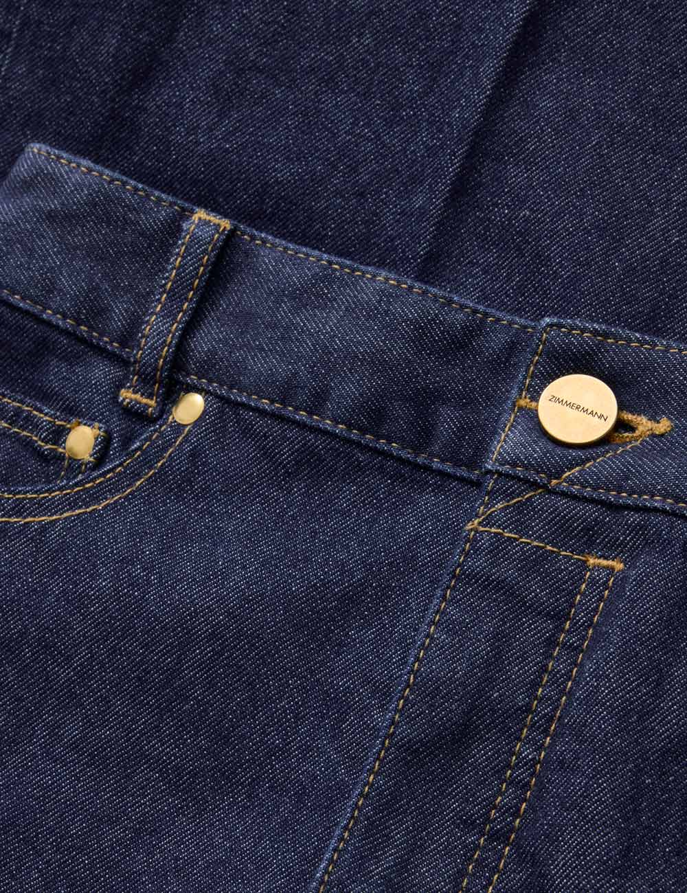 SLIM FLARE JEAN IN HARBOUR BLUE