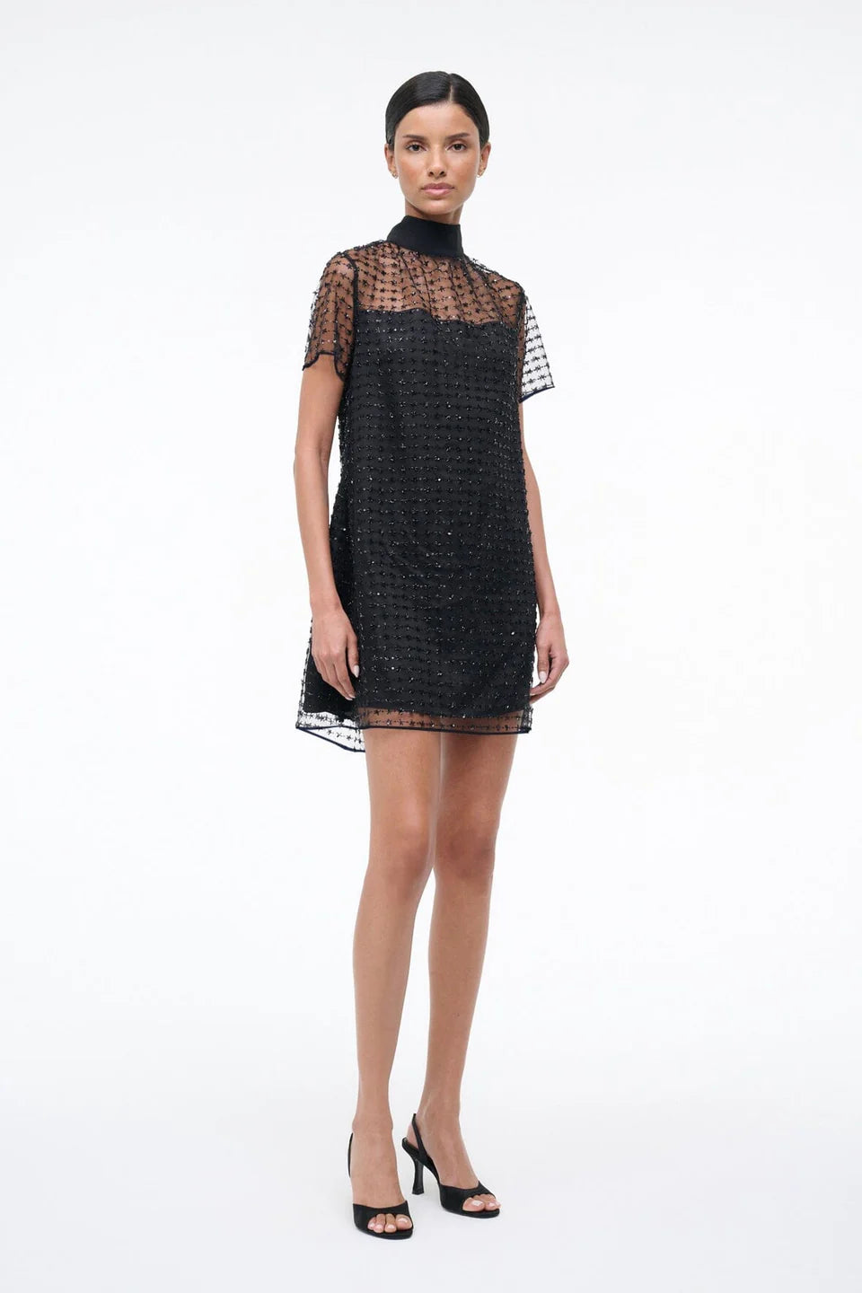 MINI ILANA DRESS STARBURST ONYX