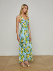AKIYA SATIN MAXI DRESS