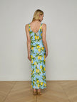 AKIYA SATIN MAXI DRESS