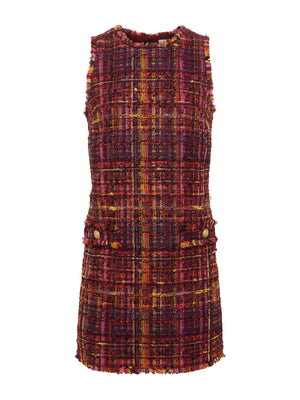 FLORIAN TWEED SHIFT DRESS