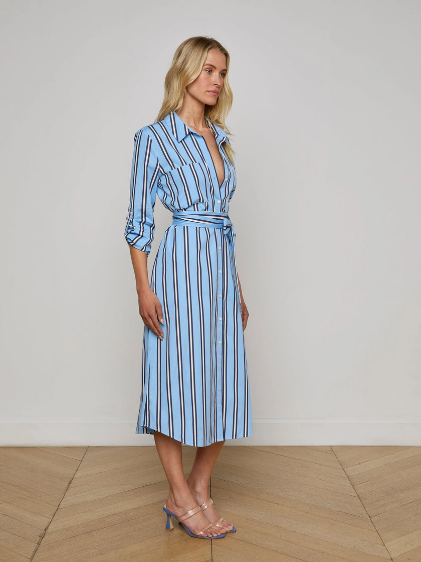 JUBILEE MIDI SHIRT DRESS