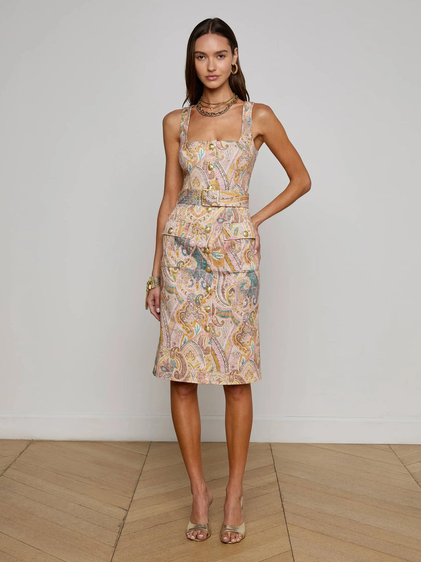 IDY BUTTON FRONT  DRESS