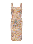 IDY BUTTON FRONT  DRESS