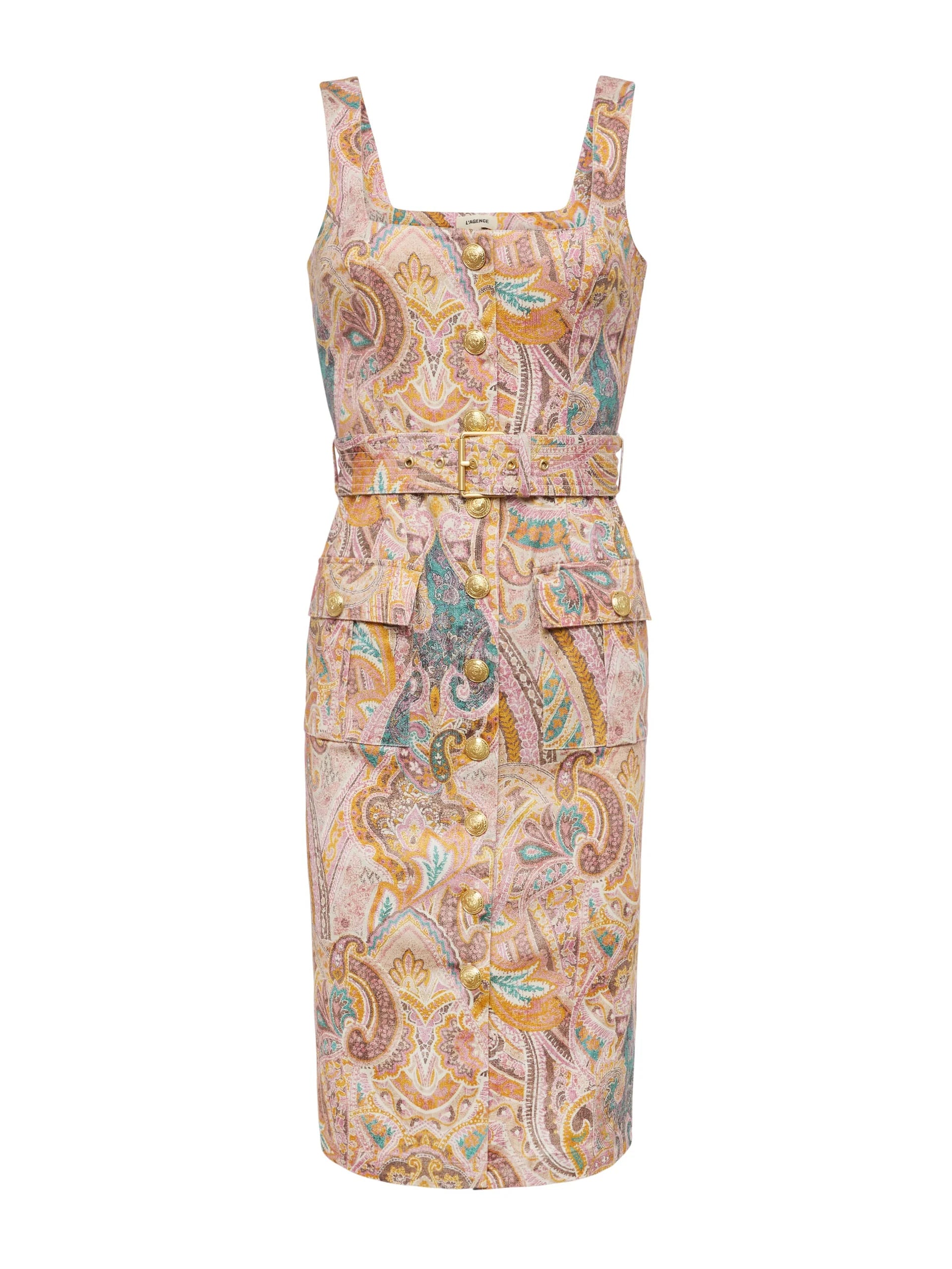 IDY BUTTON FRONT  DRESS