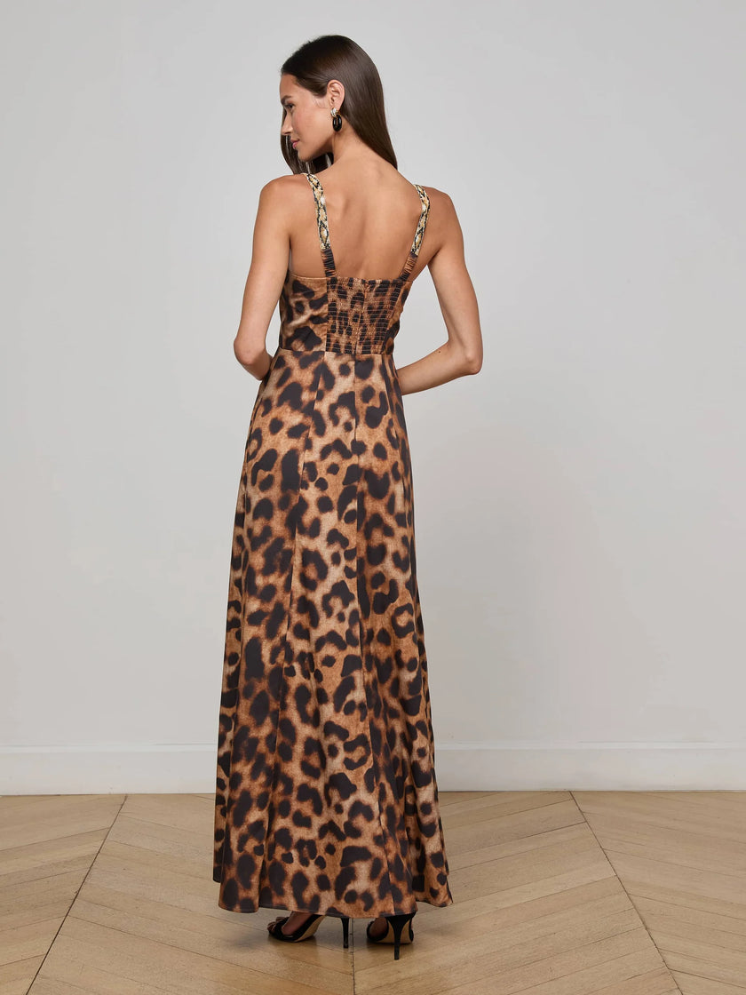 SUTTON BEADED STRAP MAXI DRESS