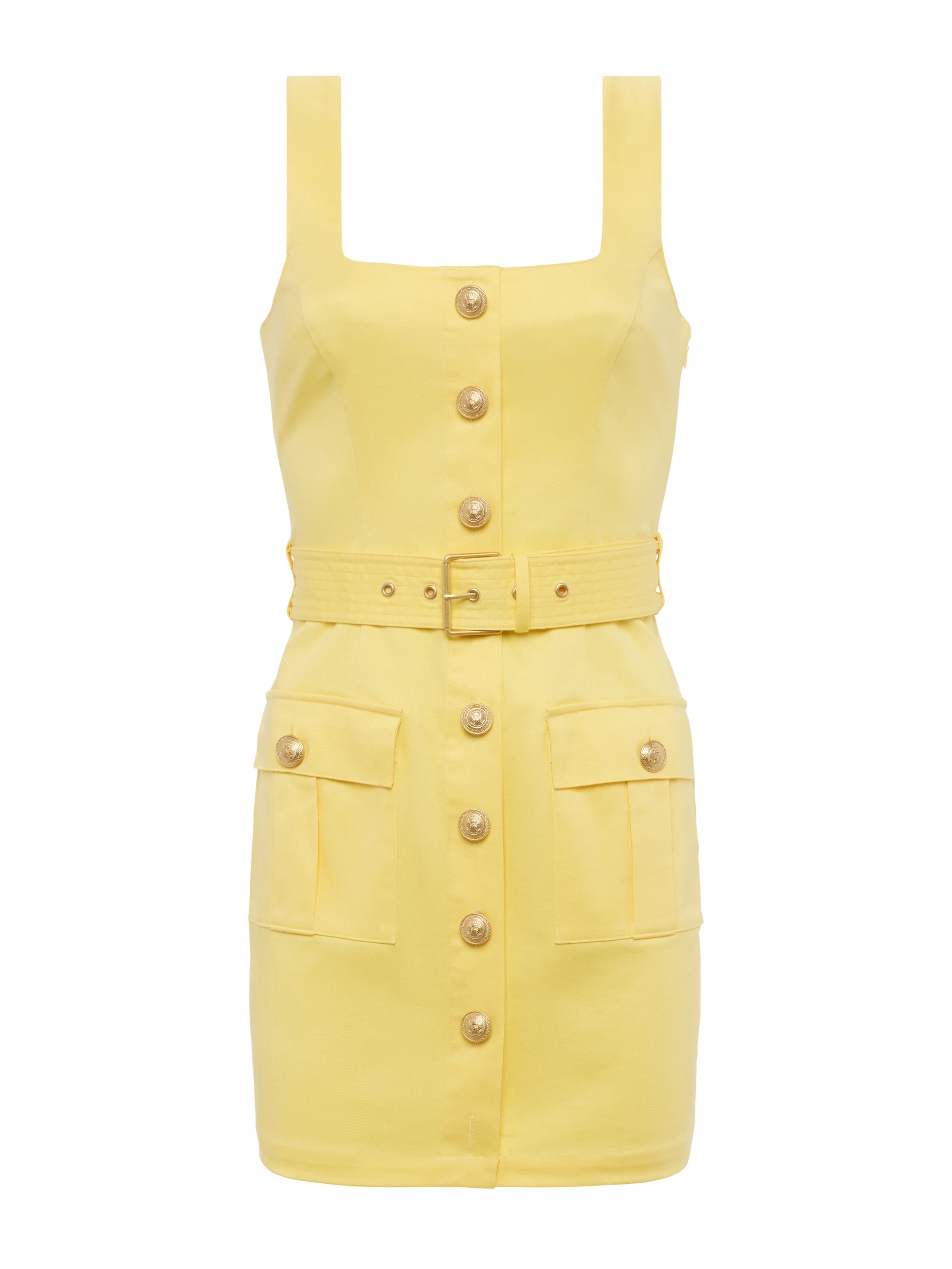 MIDY BUTTON FRONT DRESS