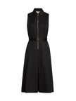 KOLTON MIDI DRESS IN BLACK