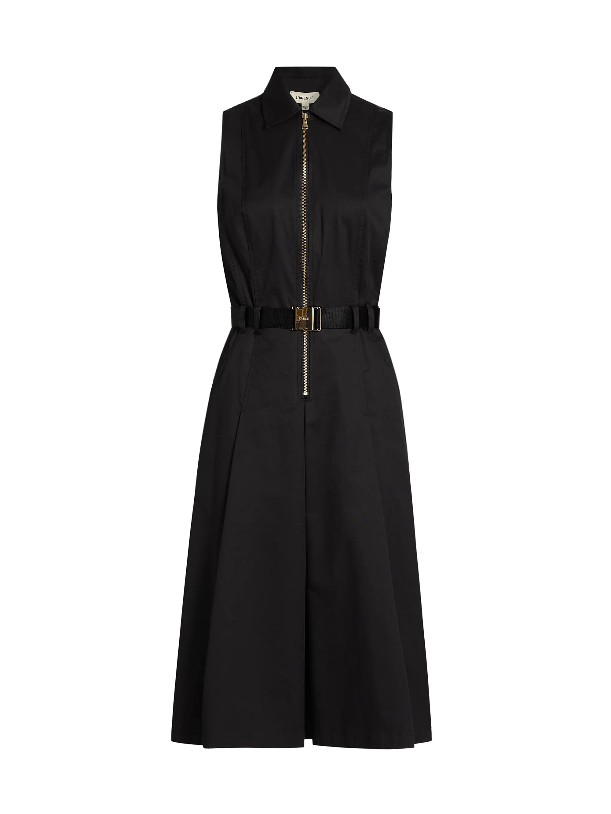 KOLTON MIDI DRESS IN BLACK