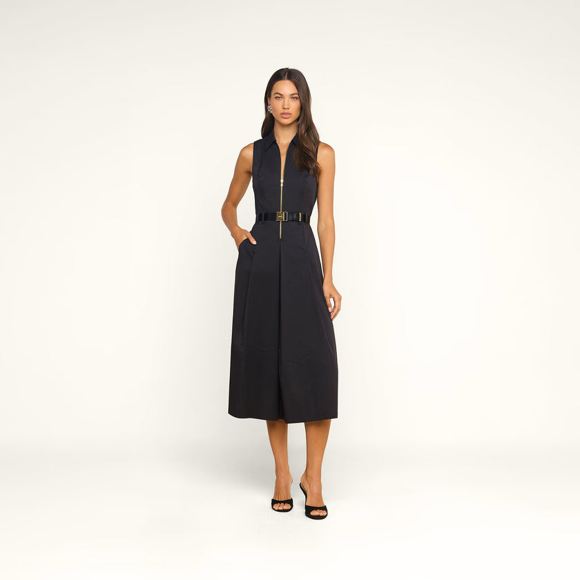 KOLTON DRESS IN BLACK