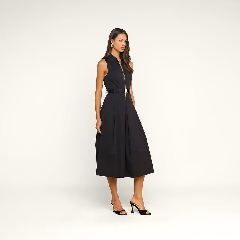 KOLTON DRESS IN BLACK