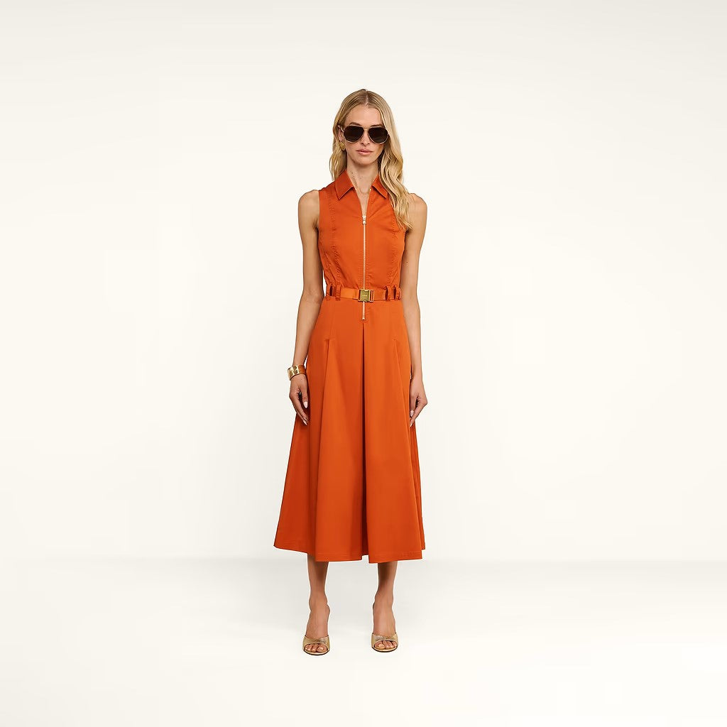 KOLTON DRESS IN SIENNA