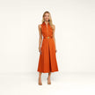 KOLTON DRESS IN SIENNA