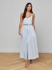 RIMA MAXI DRESS IN PALE BLUE MIST