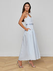 RIMA MAXI DRESS IN PALE BLUE MIST