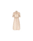 CALLEN SHIRT DRESS IN BISCUIT