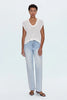 BECK OPEN KNIT CROPPED SWEATER