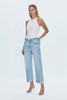 KACEY MID RISE CUFFED STRAIGHT JEAN