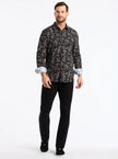 ANGOLA LONG SLEEVE BUTTON DOWN SHIRT