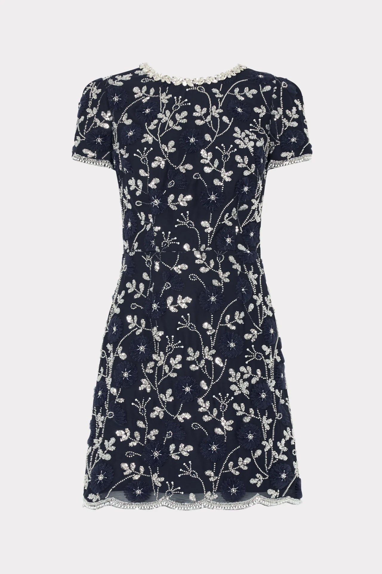 DAISY SILVER STAR SEQUINS DRESS