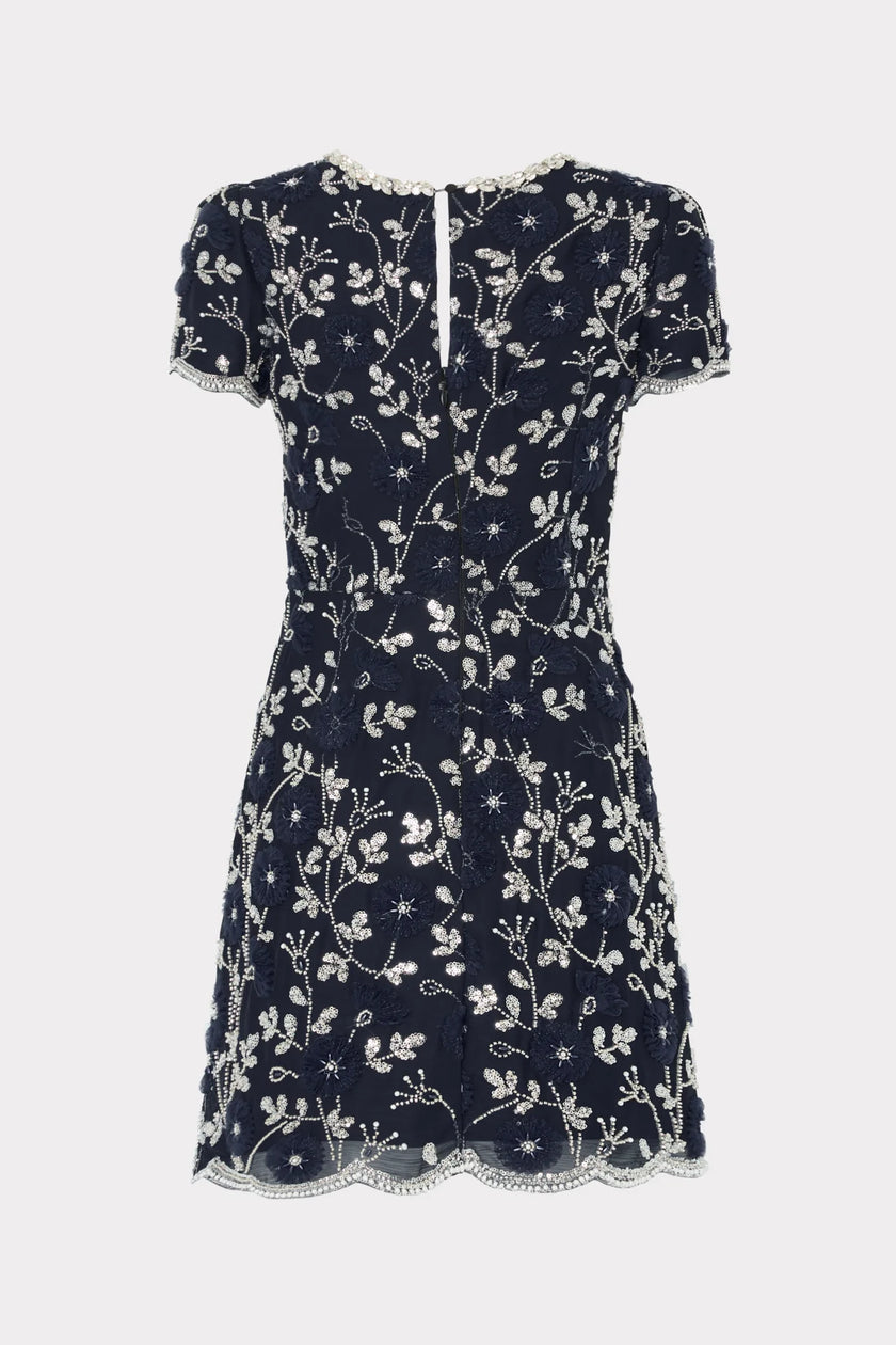 DAISY SILVER STAR SEQUINS DRESS