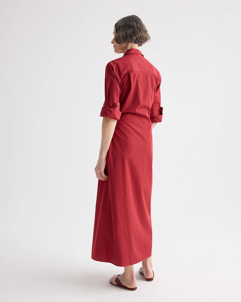 NEW EARL DRESS IN SUPERFINE COTTON