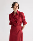 NEW EARL DRESS IN SUPERFINE COTTON