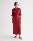 NEW EARL DRESS IN SUPERFINE COTTON