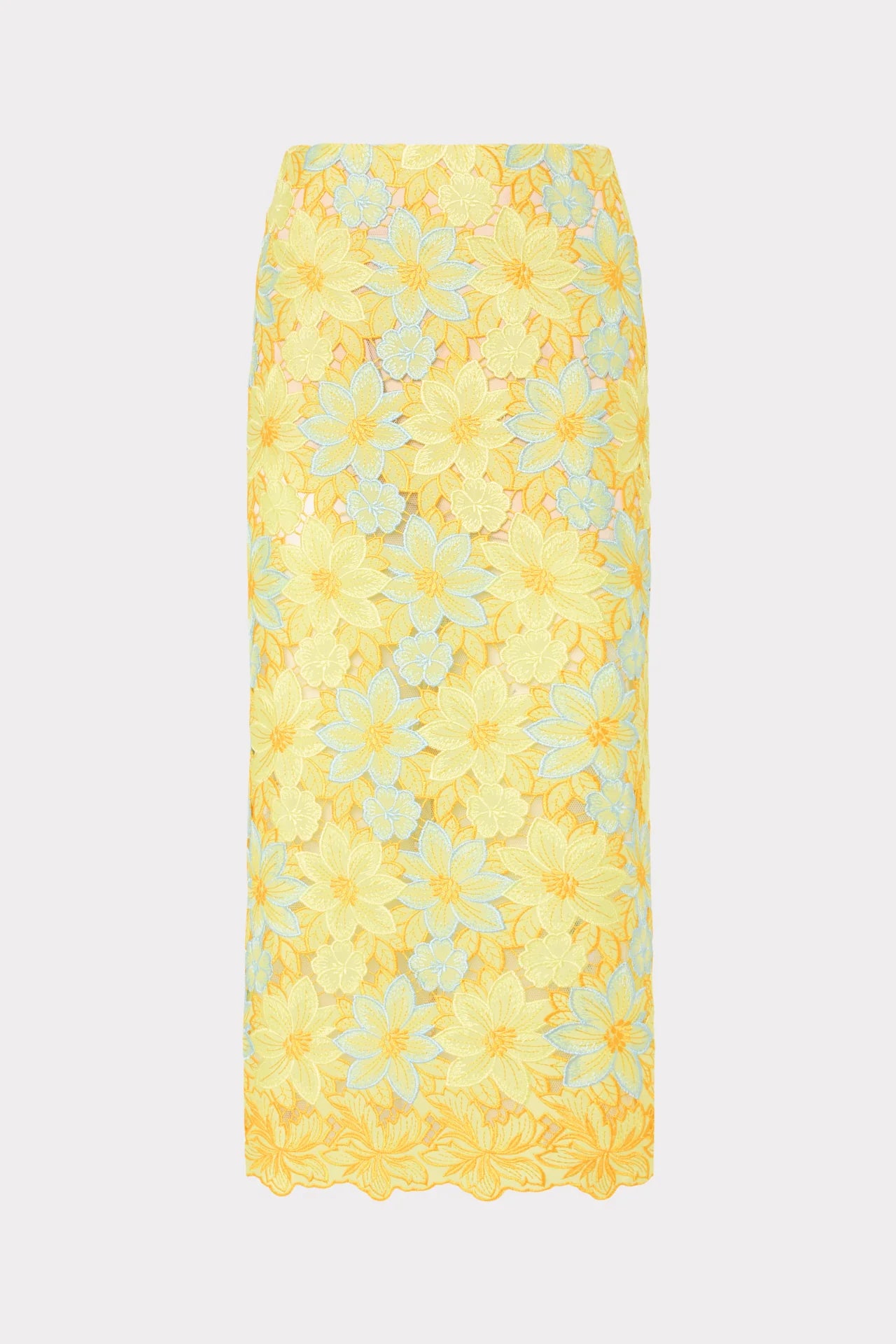 ALANI LACE MIDI SKIRT