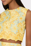 ALINA LACE SLEEVELESS TOP