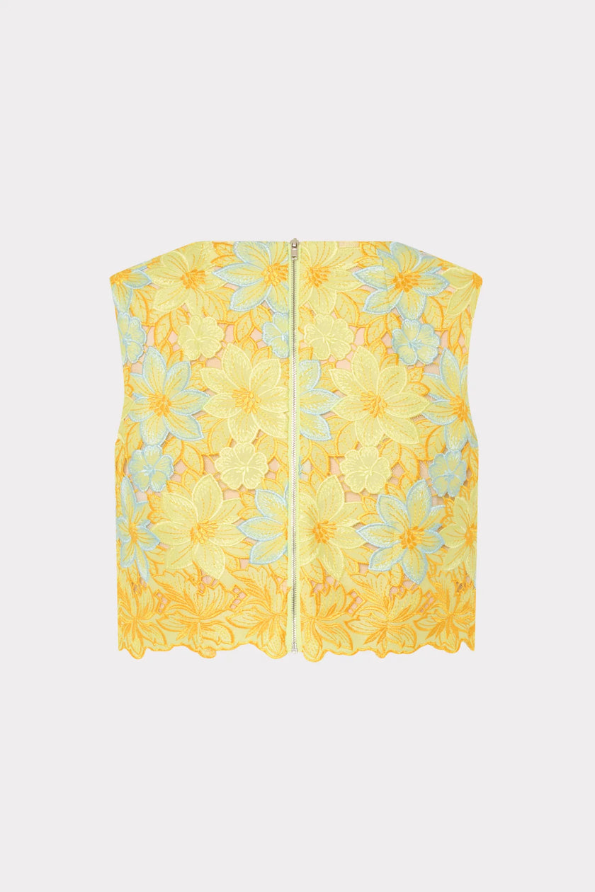 ALINA LACE SLEEVELESS TOP