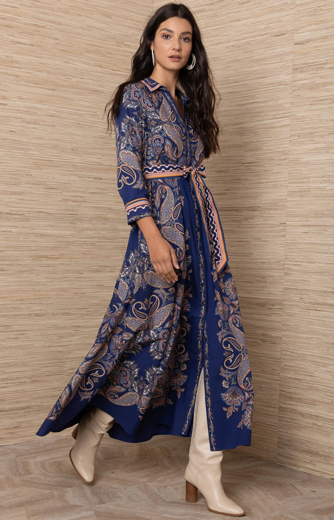 TOVE MAXI COTTON DRESS