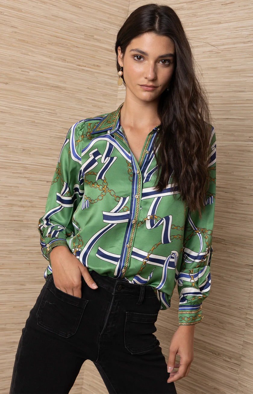 WILHELMINA SILK TOP
