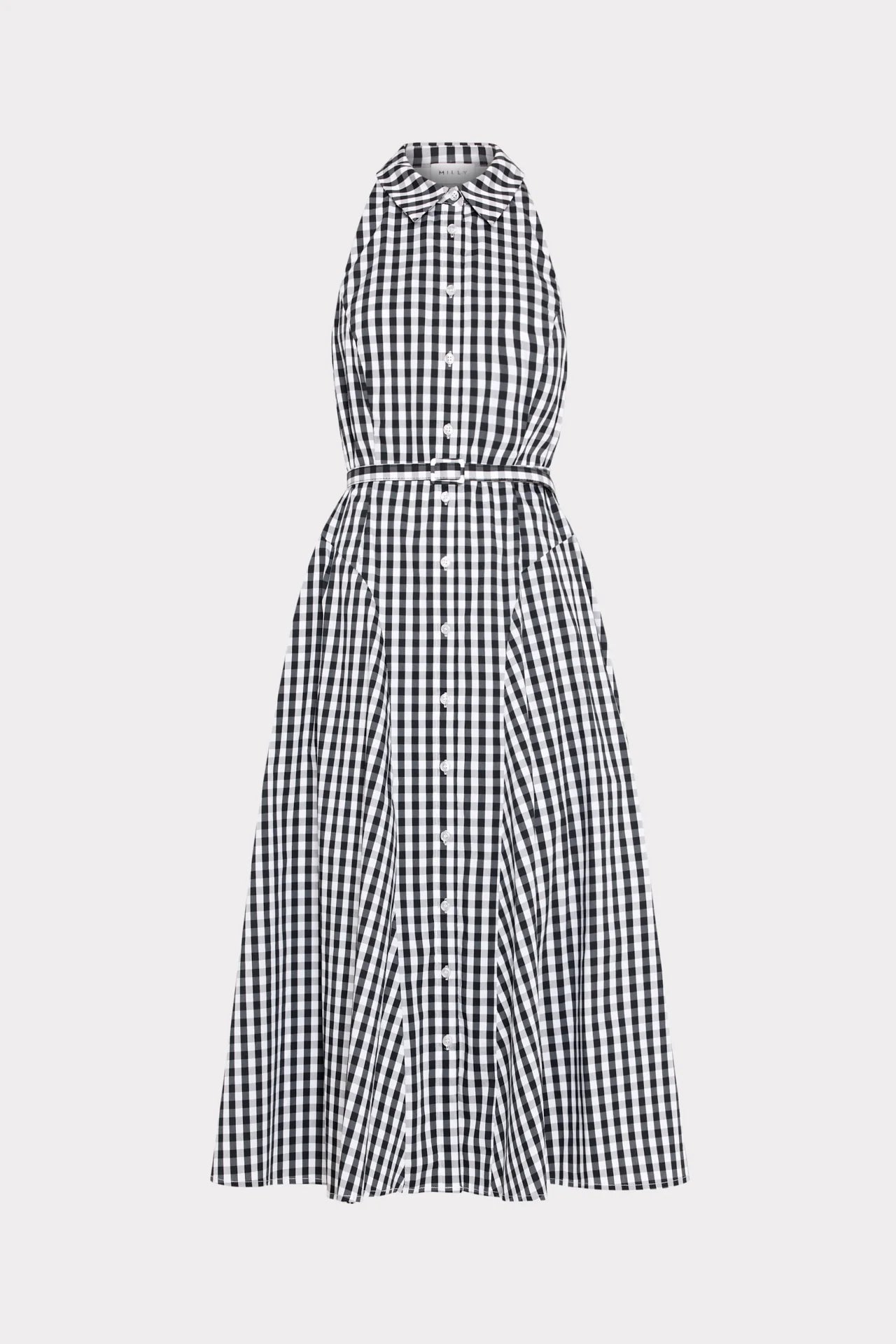 MAXINE GINGHAM MIDI DRESS