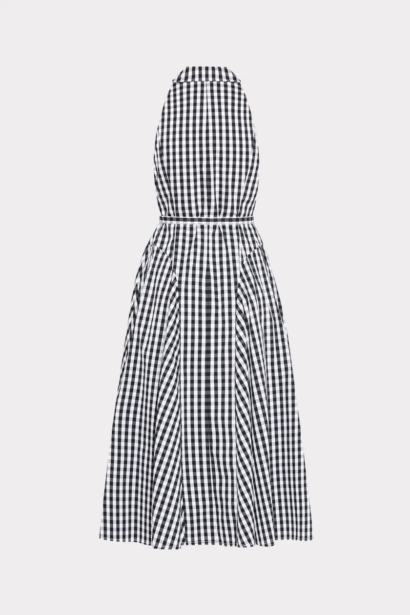 MAXINE GINGHAM MIDI DRESS
