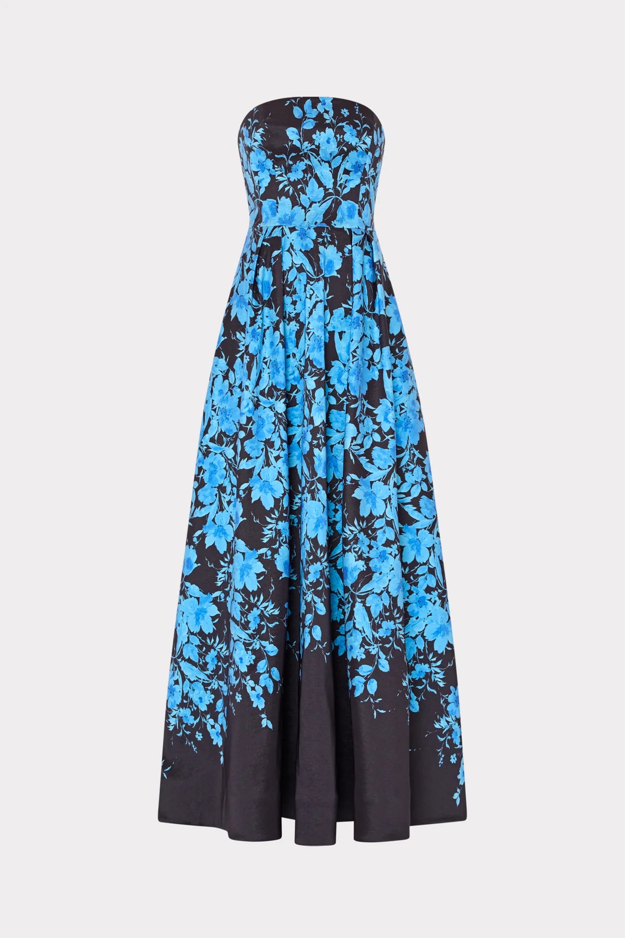 WINONA FLOWER STRAPLESS DRESS