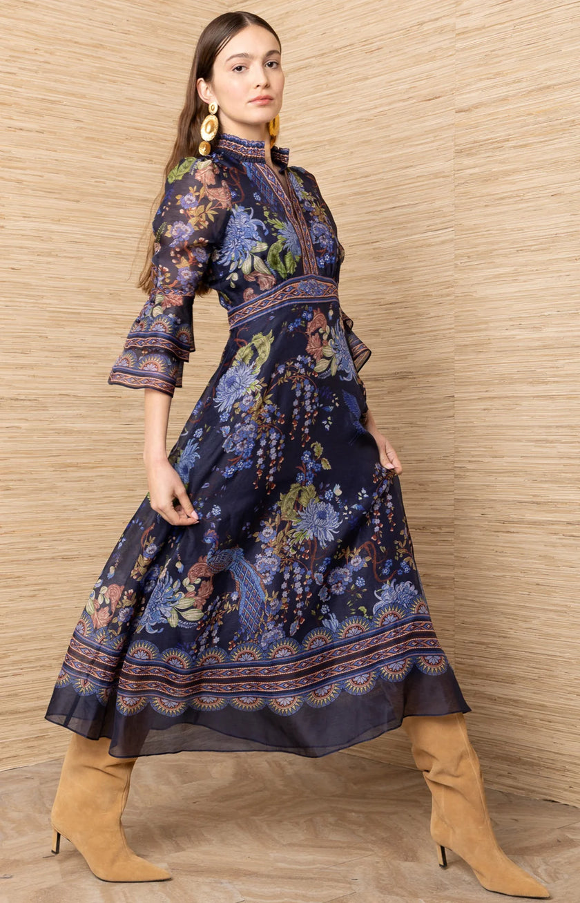 BRID ORGANZA MAXI DRESS